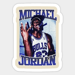 Michael Jordan Vintage Sticker